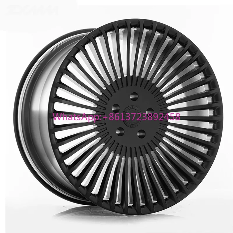

Passenger Car Wheels 19 20 21 22 23 Inch 5x112 5x130 Gloss Black Spokes Forged Alloy Car Rims for Mercedes Benz E-Class G-Class