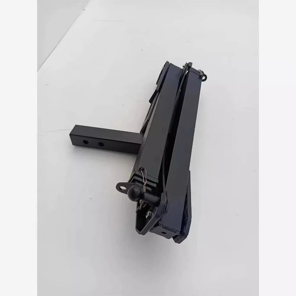 Car Mounted Hammock Rear Square Mouth Trailer Bar Hitch Stand Trailer Receiver Folding Off-Road (Hammock Not Included)