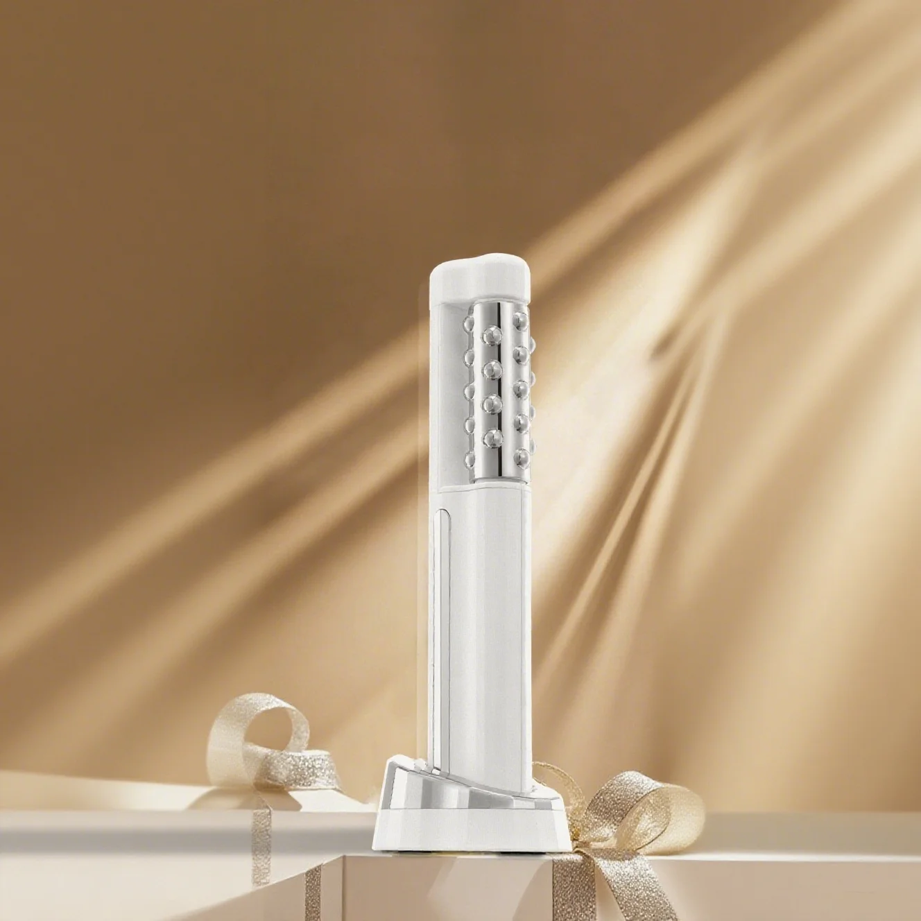 3in1加熱EMS美顔ローラーマッサージャー、リフトアップ、肌再生、肌引き締め、マイクロカレント美顔器、家庭用