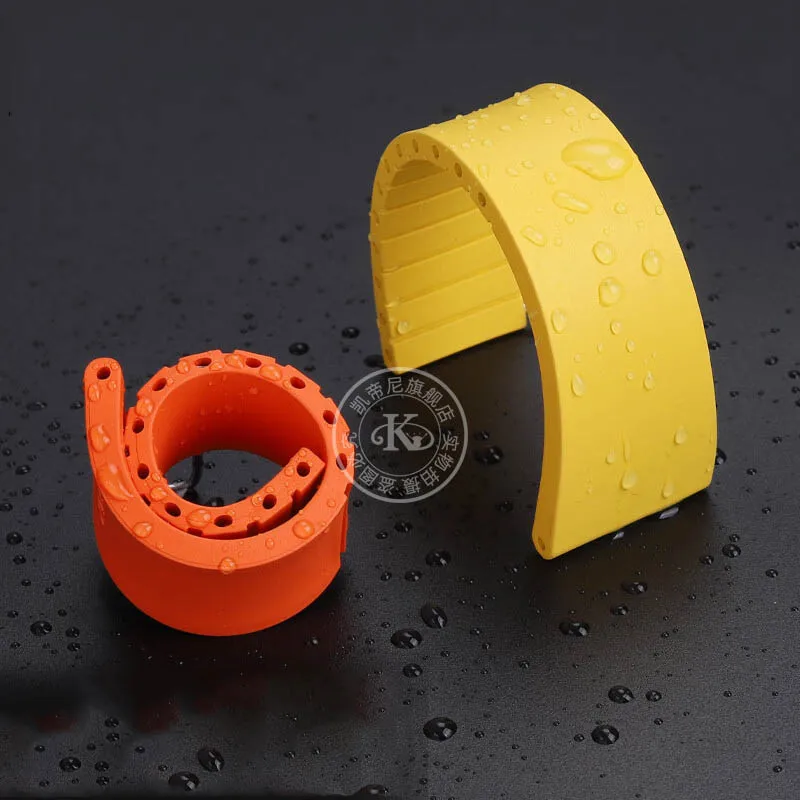19 20 21 22mm quick release fluororubber watchband for Longines Comcas diving series L3.781 782 742 642 men  FKM Strap bracelet
