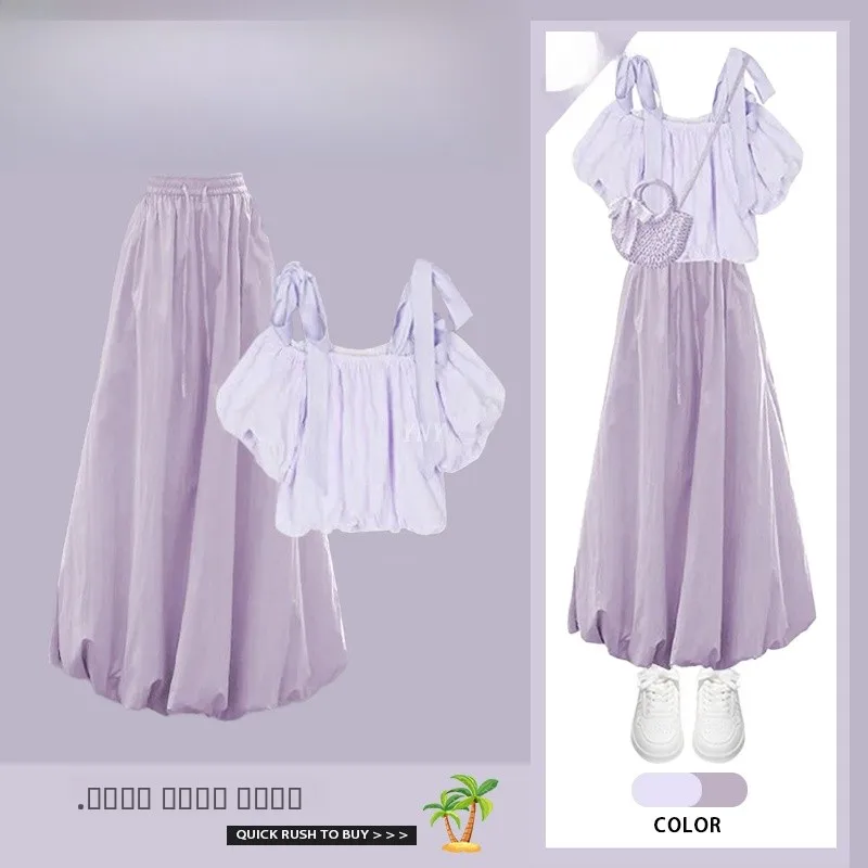 

Комплект Ele Purple irt And Pants Light Maturi Design Sle для похудения, модный женский костюм-двойка