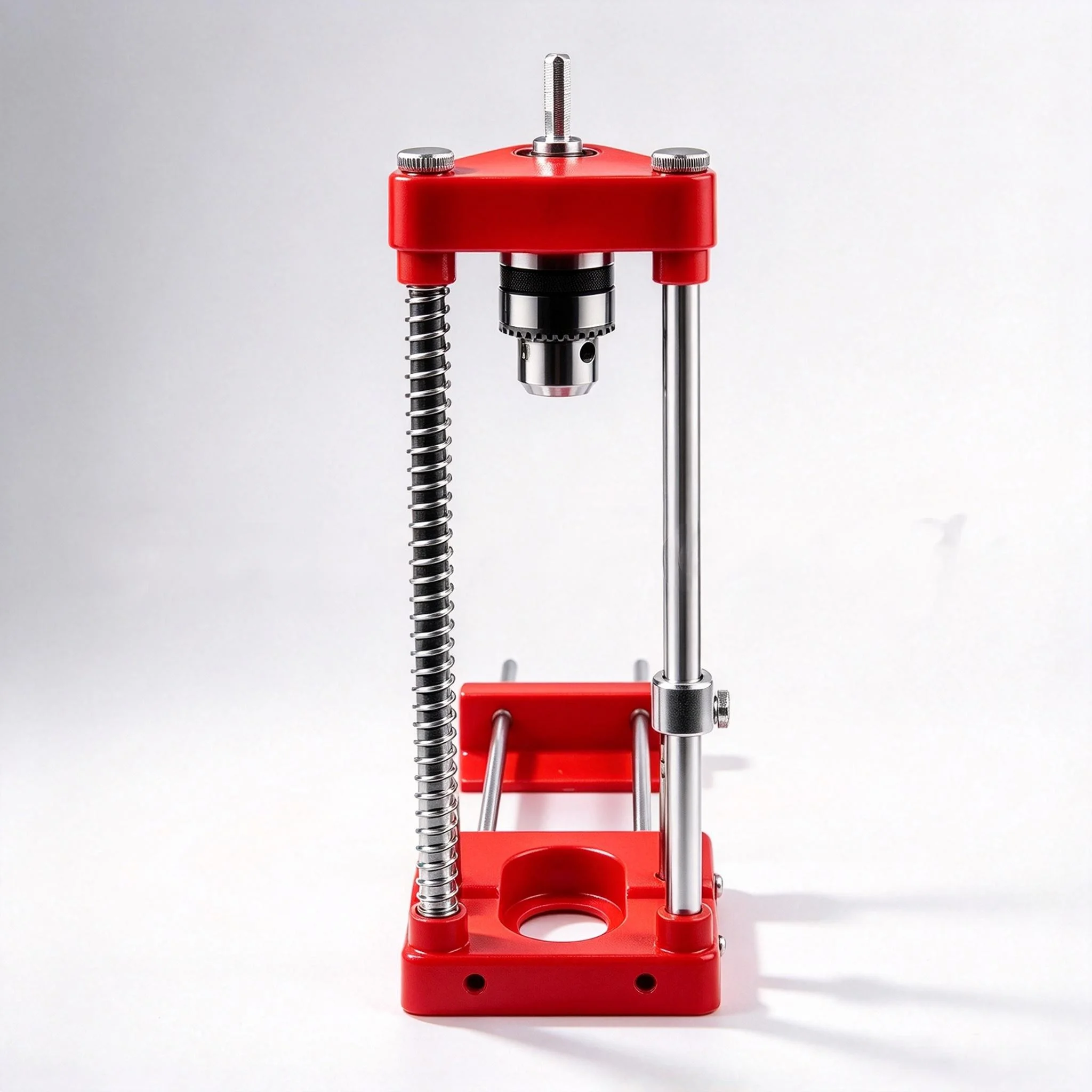 Portable Woodpeckers Drill Locator for Woodworking, Precision Handheld Drilling Positioning Jig Tool