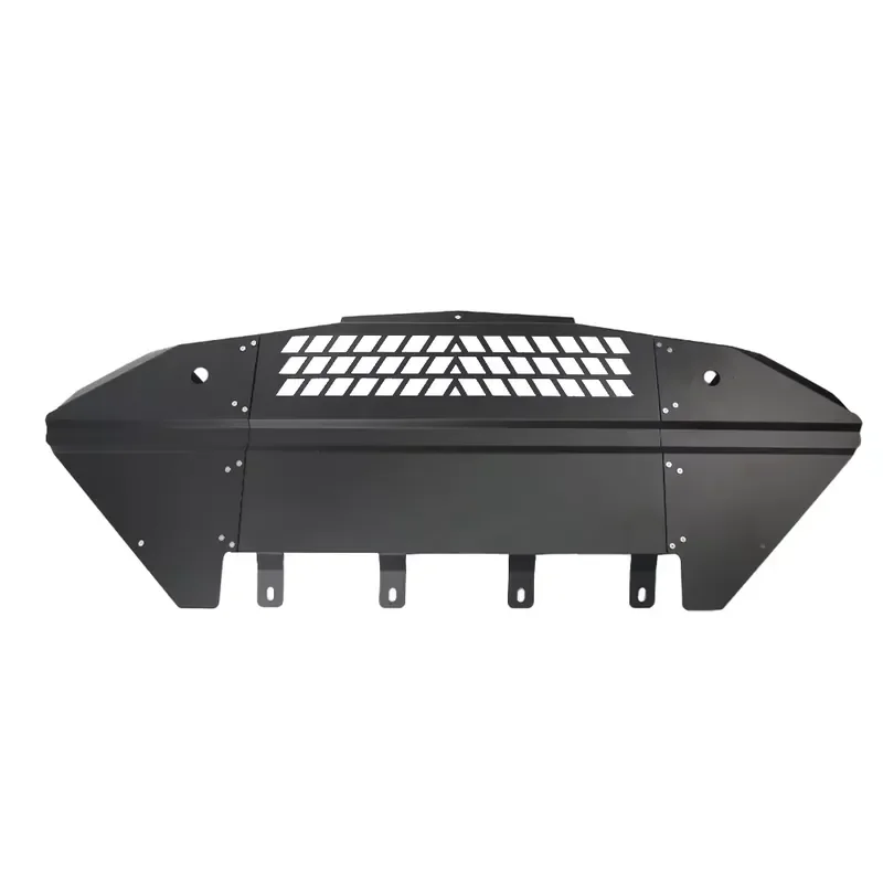 for 2015-2021 W205 C63 S GLC63 M177 4.0T V8 Aluminum Oil Cooler Skid Plate Under Tray Lower Guard Shield Panel