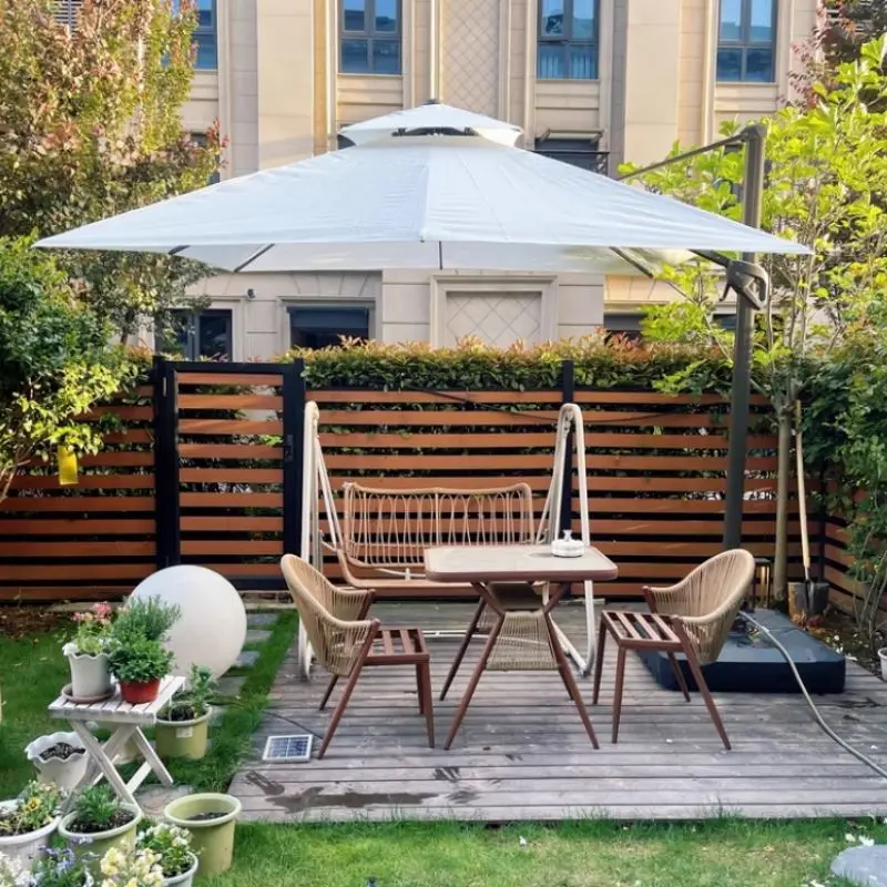 Outdoor Parasol Sun Umbrella Rotating Commercial Villa Courtyard Umbrella Stall Roman Umbrella Beach