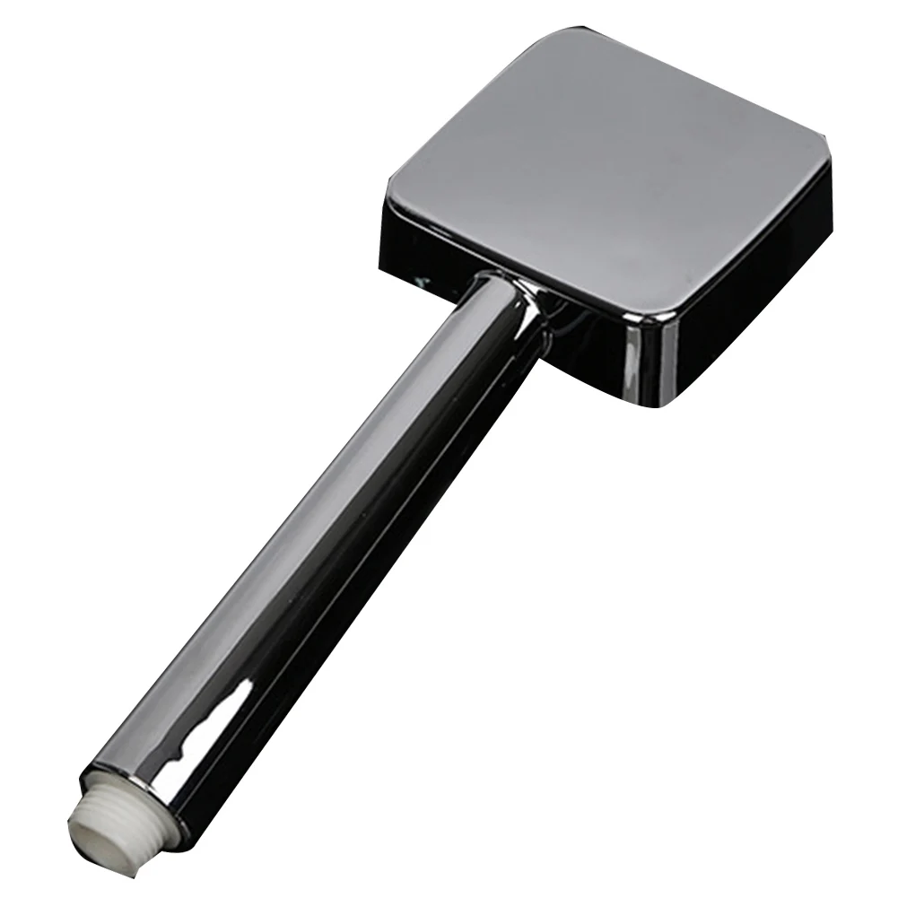 

Handheld Shower Head with LED Temperature ABS Plastic Chrome Finish No Batteries Needed Changes Color with Water Flow