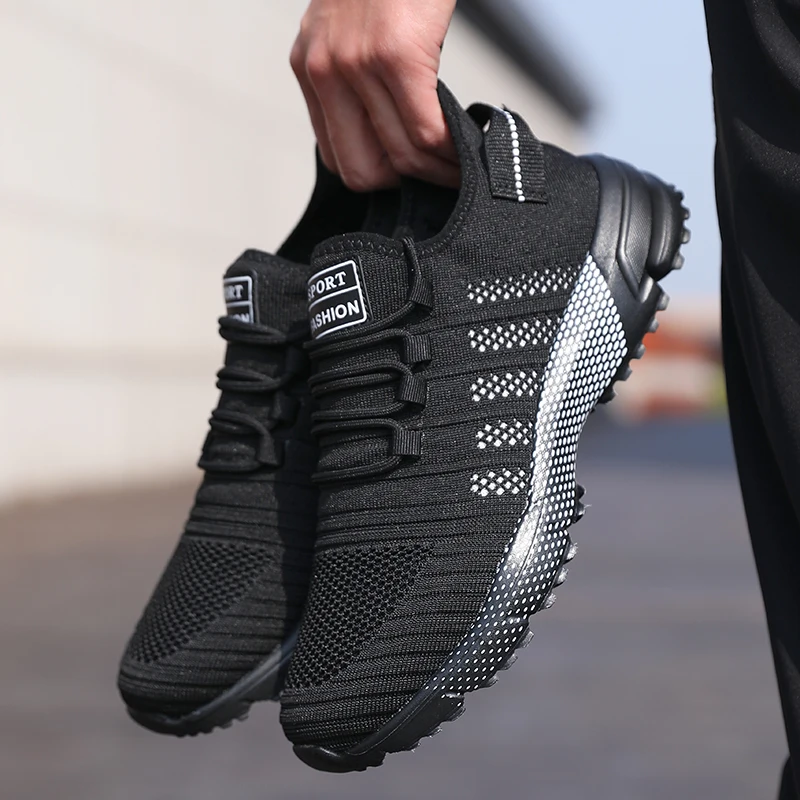 

Lightweight Men's Sneakers Running Shoes Stylish Trendy High Quality Men's Flat Shoe Breathable for Daily Wear Sports Activities