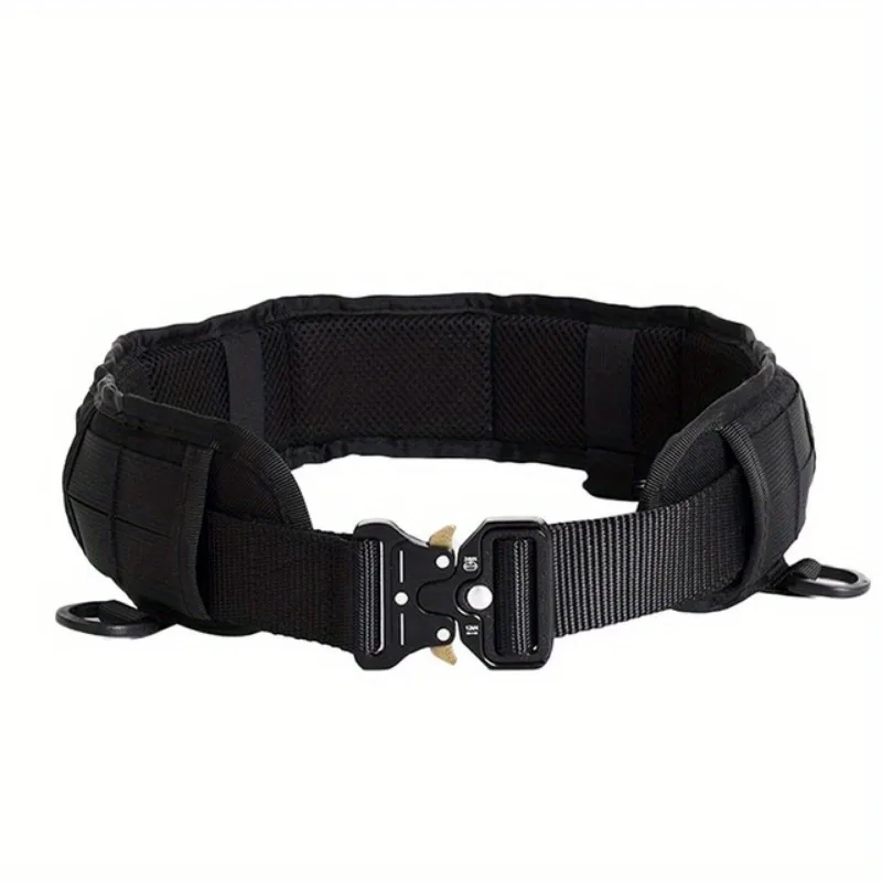 

2pcs of one SET Tactical Belt Quick Release Outdoor Military Belt Metal Real Nylon Sports Accessories Men And Women Belt Set