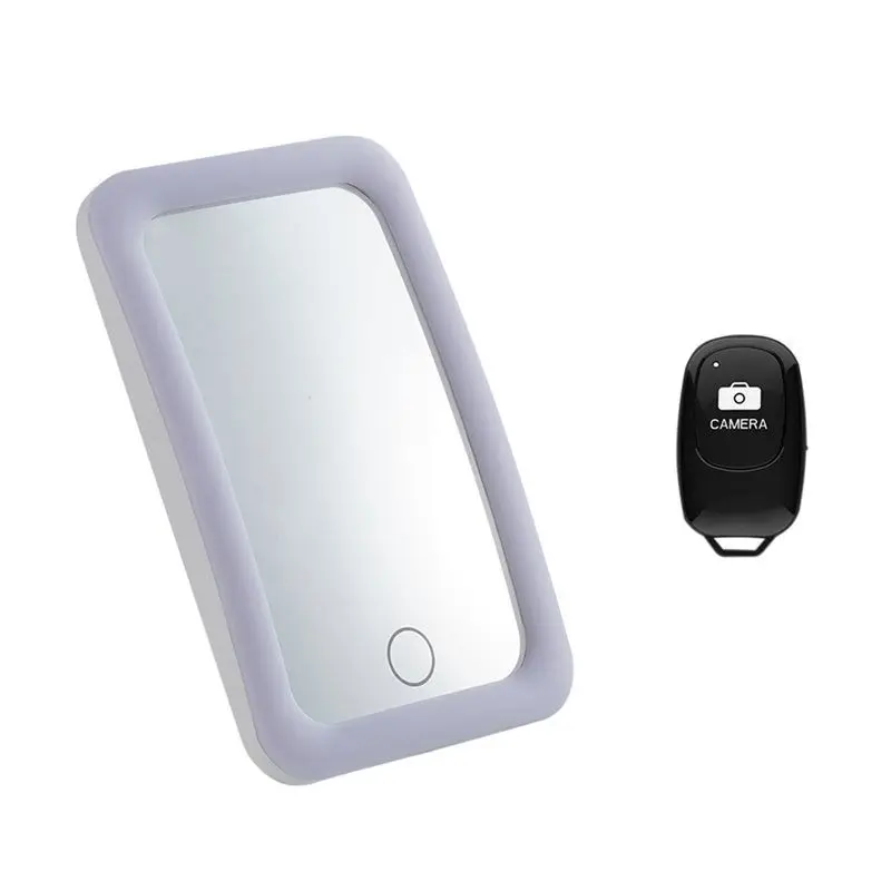 Selfie Mirror Led Wide-Angle Magnetic Mobile Phone Photo Live Back Suction Makeup Mirror-A32R