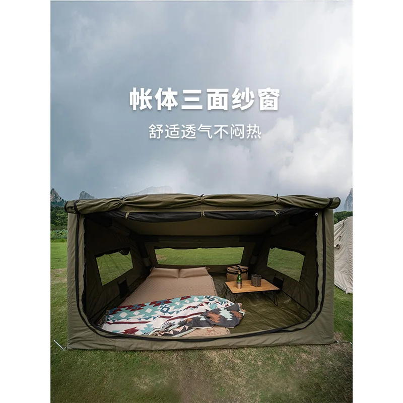 Outdoor tent, fully automatic inflatable camping tent campsite