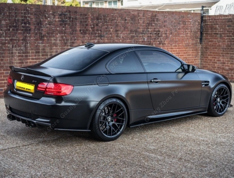 Difusor Trasero Coche Para BMW 3er E92 Coupe E93 Cabrio M3 2008-2013, Alerón Difusor Labio Parachoques Trasero, Spoiler Ala Difusor De Labios Accesorios Para EI Cuerpo Del Automóvil