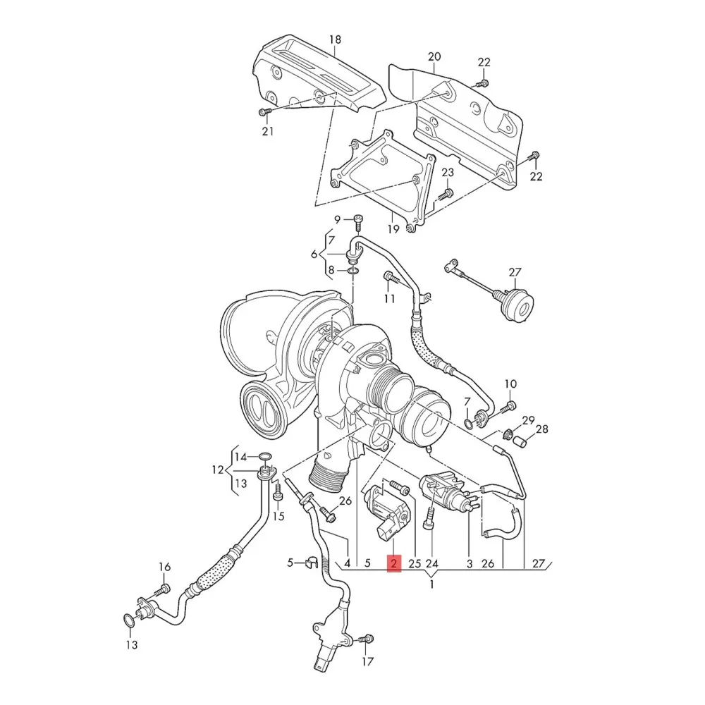 Turbocharger Solenoid Bypass Valve 03C145710E For Audi A1 VW Beetle Eos Polo Passat Seat Ibiza Alhambra Skoda Fabia 03C 145 710 - Image 6