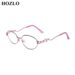 Fashion Diamond Metal Cat Eye Reading Glasses for Women Anti Blue Light Computer Protective Eyes Presbyopia Spectacles +1.0~+4.0