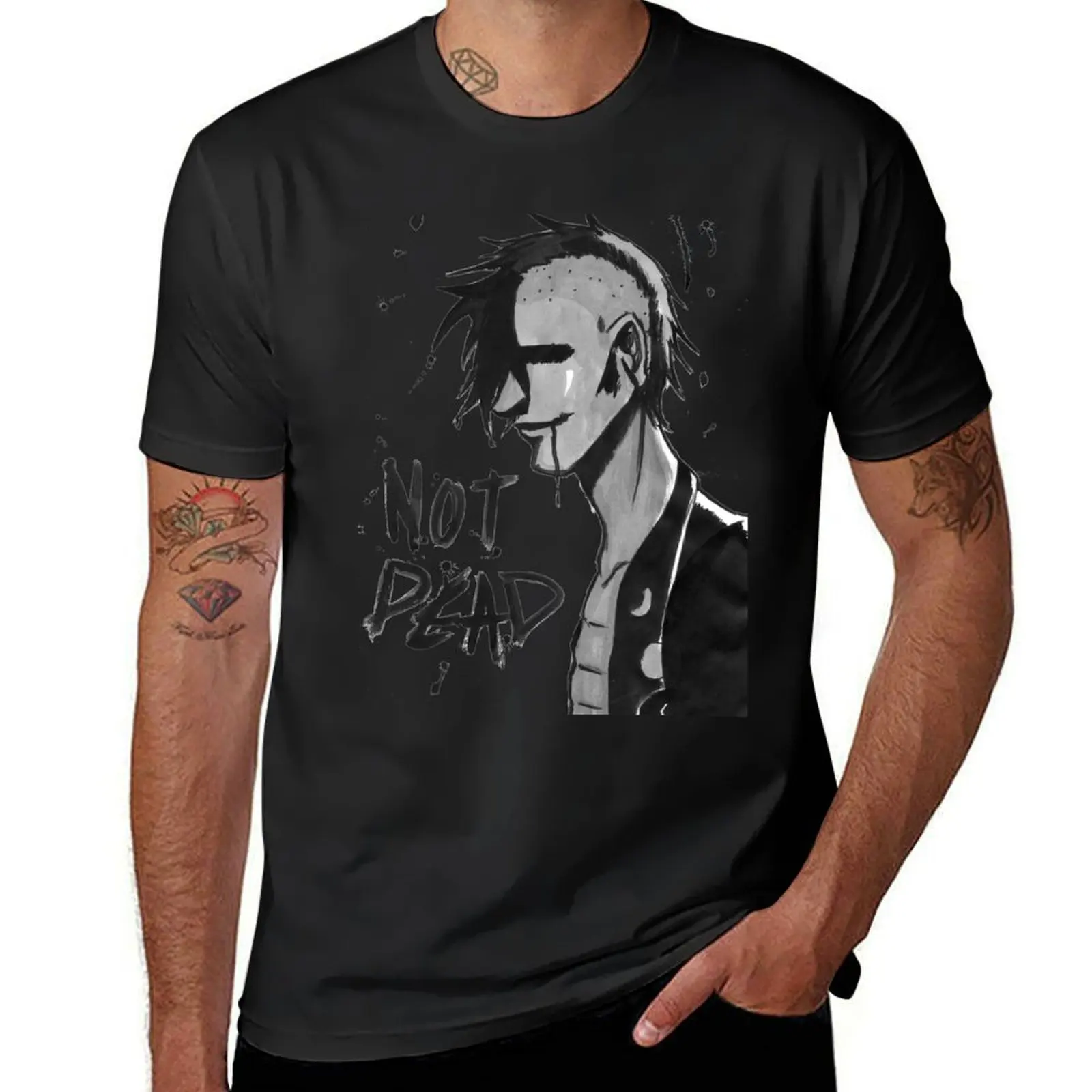 

Punk Not Dead T-Shirt graphic t shirt vintage anime man clothes Personalized t-shirt mens workout shirts