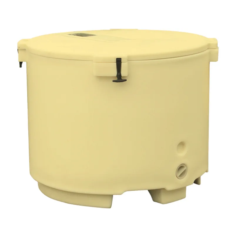 

Outdoor large 630l round aquatic product processing insulation bucket, fishery seafood shrimp seafood insulation bucket
