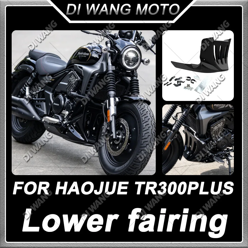 Motorcycle Lower Fairing Bottom Cowl Spoiler Cover Fit For Haojue TR300 Plus TR 300 Modified Accessories