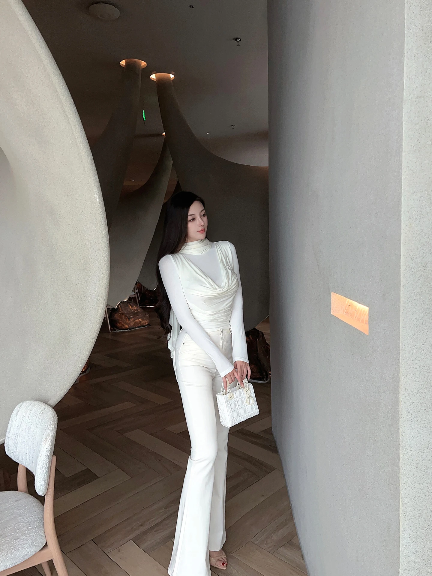 

Джинсы женские Wang Jiu Jiu Cr, цветные, эластичные, с эффектом подтяжки ягодиц, микро-клеш, повседневные, с высокой талией, джинсовые брюки, осенняя мода