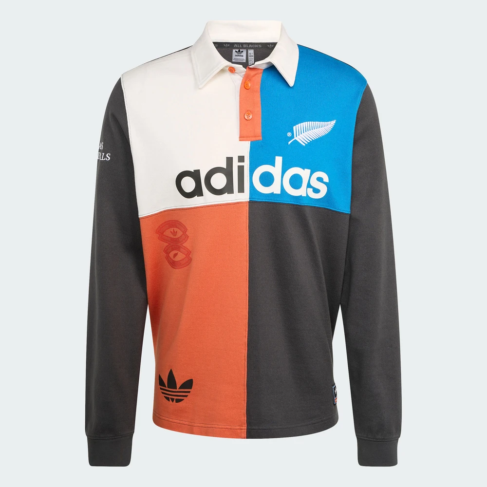 

Adidas Originals 2025 Men's RUGBY POLO Knitted T-shirt KG4638