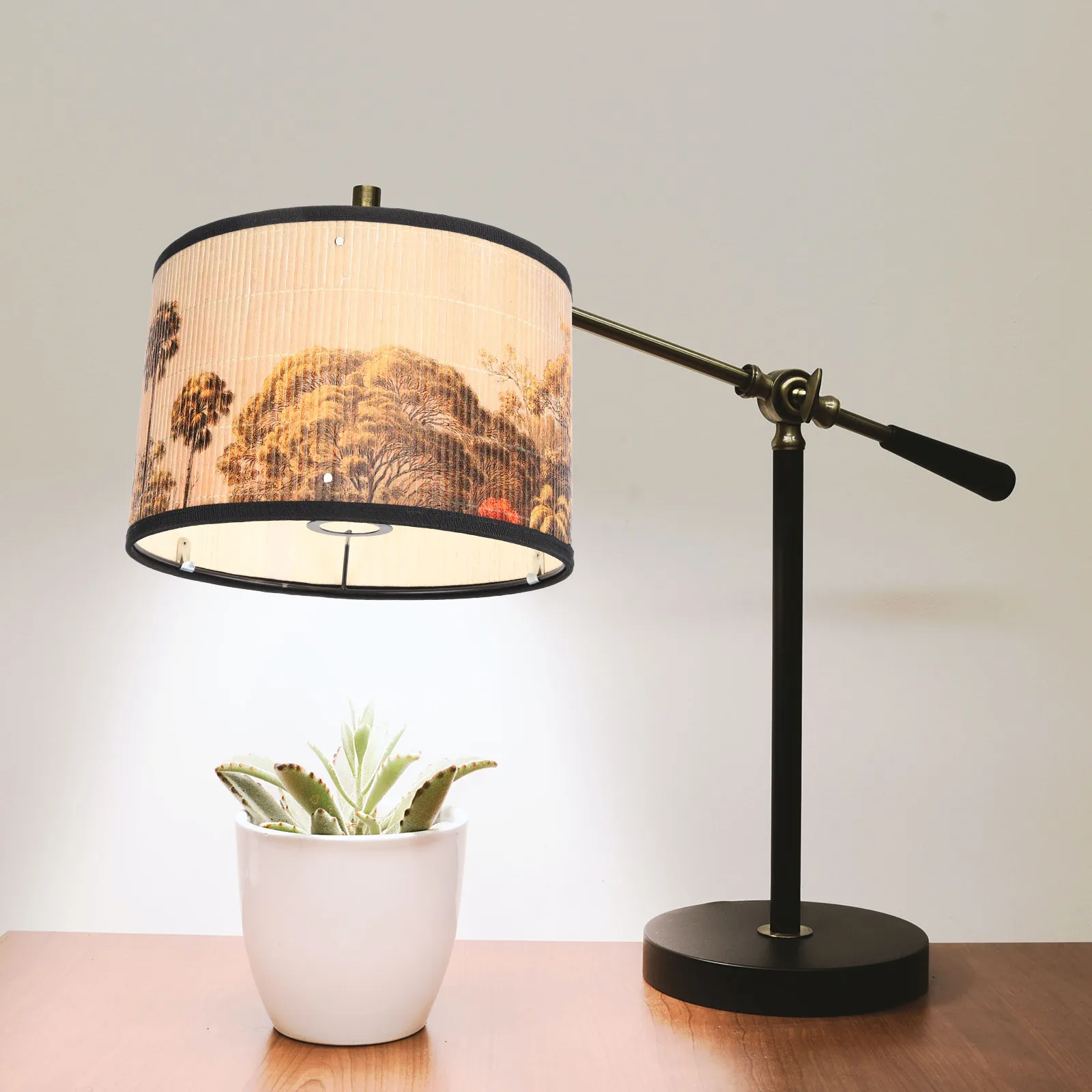 vintage-home-decor-ceiling-lamp-shades-hanging-lampshade-boho-pendant-light-chocolate-for