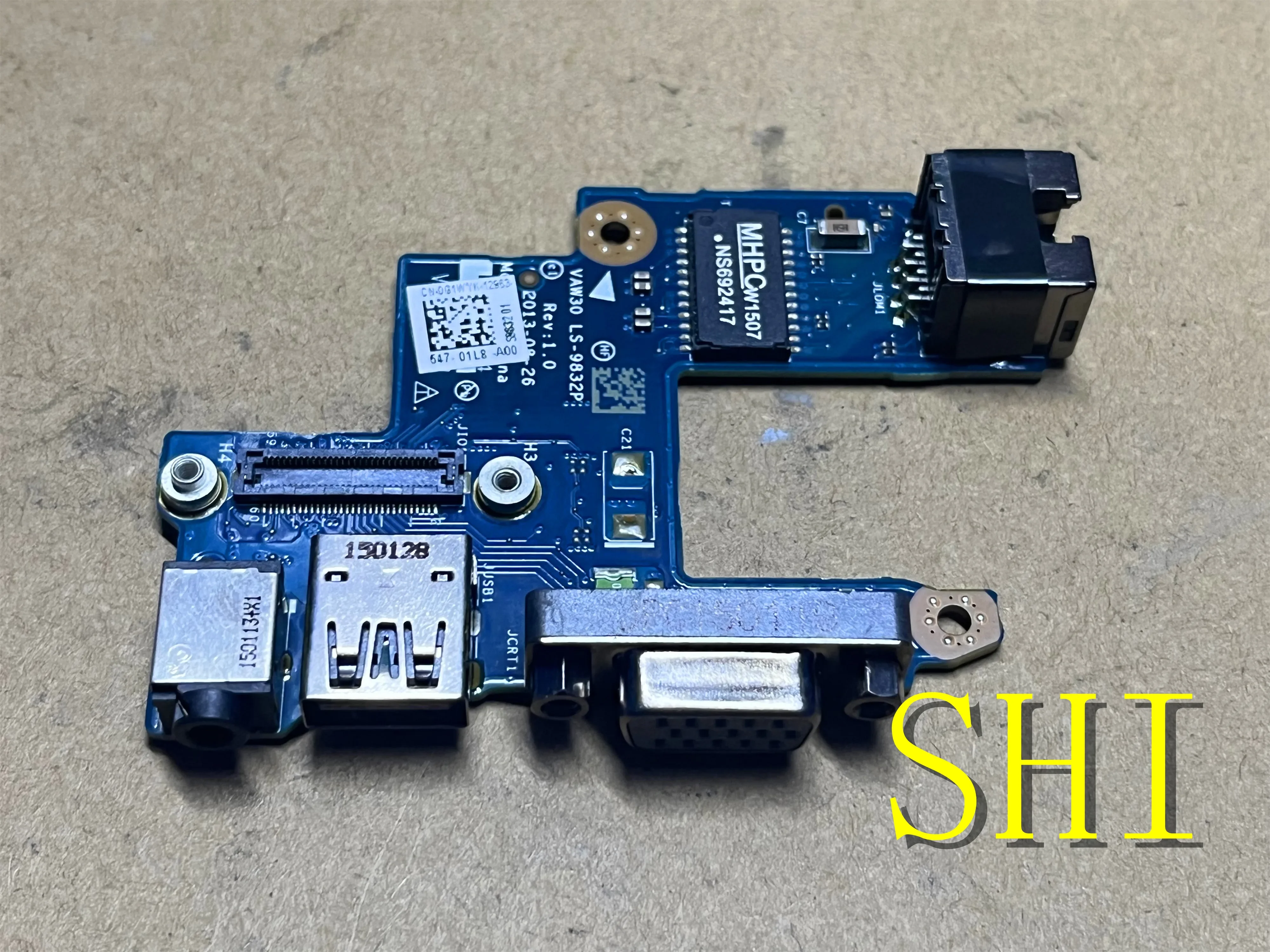 Для Dell E5440 USB аудио LAN VGA порт плата LS-9832P G1WYK 0G1WYK Бесплатная доставка