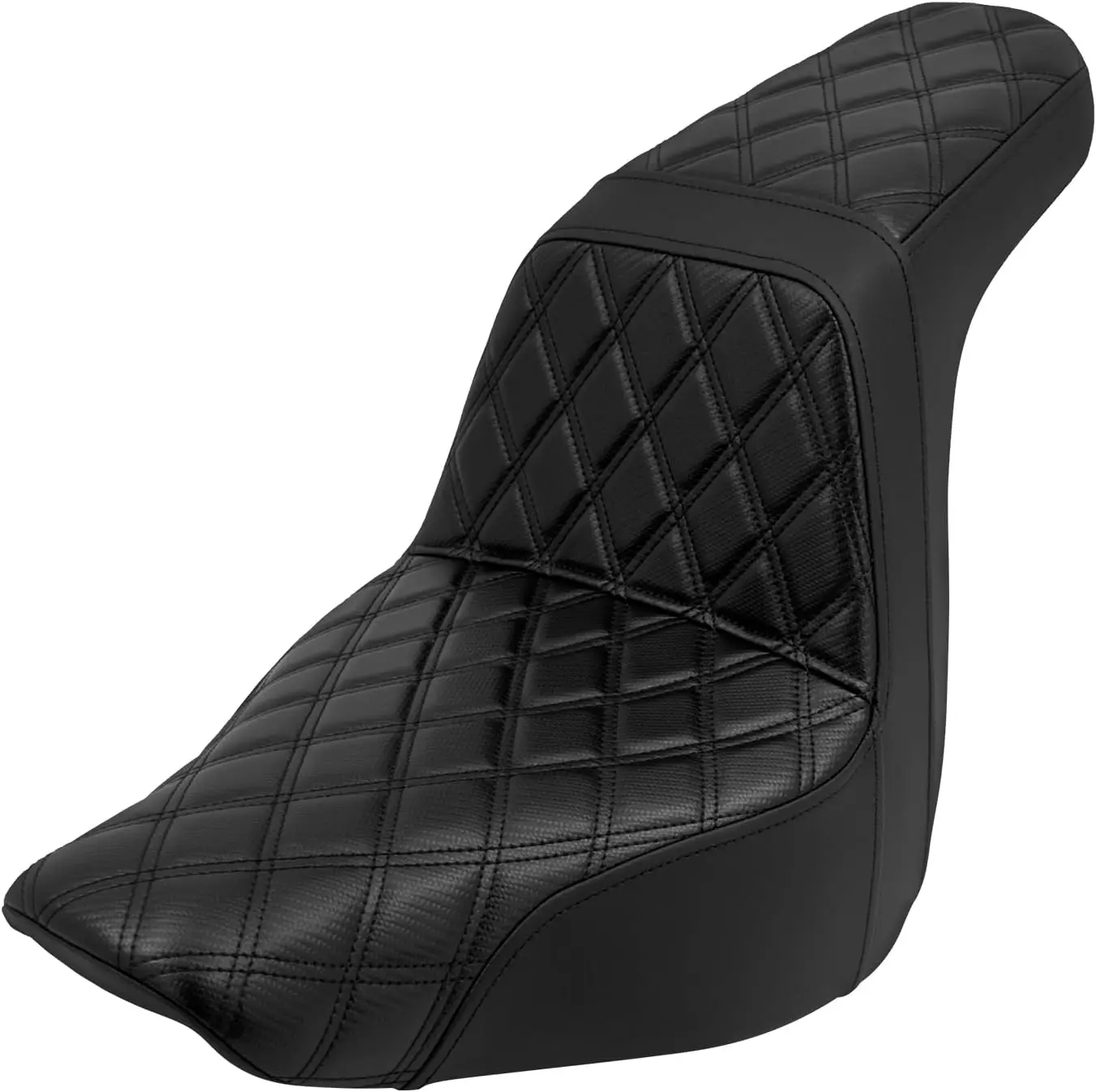 One-Piece 2-Up Seat Fit for Harley Softail Sport Glide Low Rider 2018-up