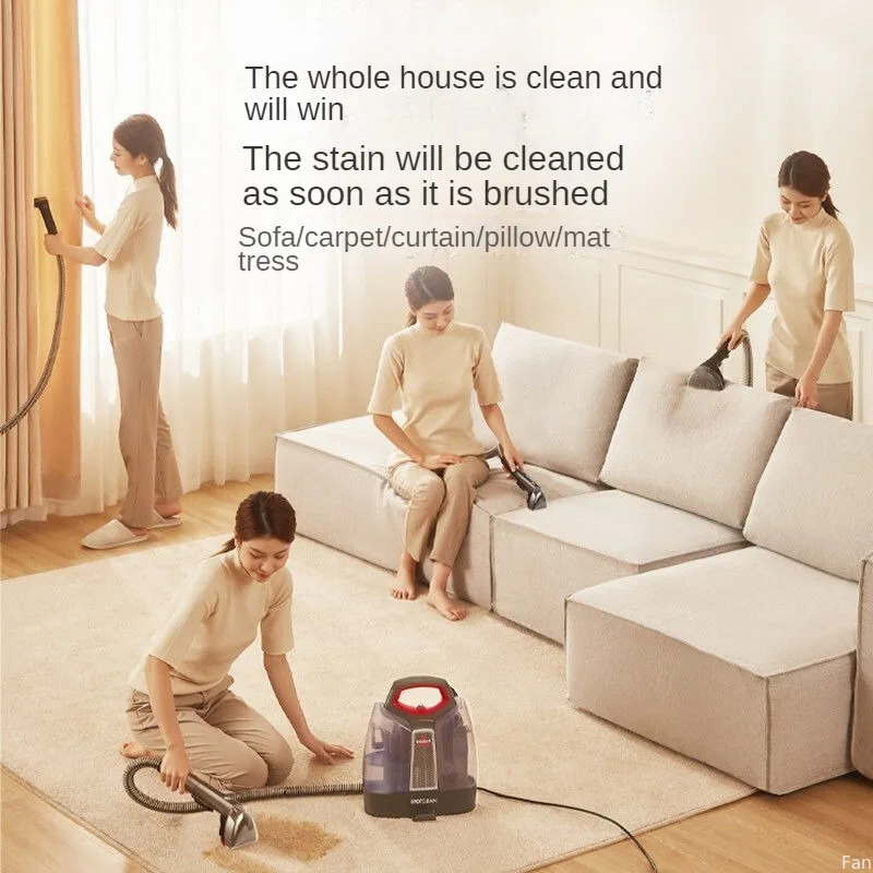 BISSELL SpotClean Handheld Steam Cleaner Sofa Carpet Curtain Car Vacuum Cleaner Spray Suction Integrated Machine Clean Machine