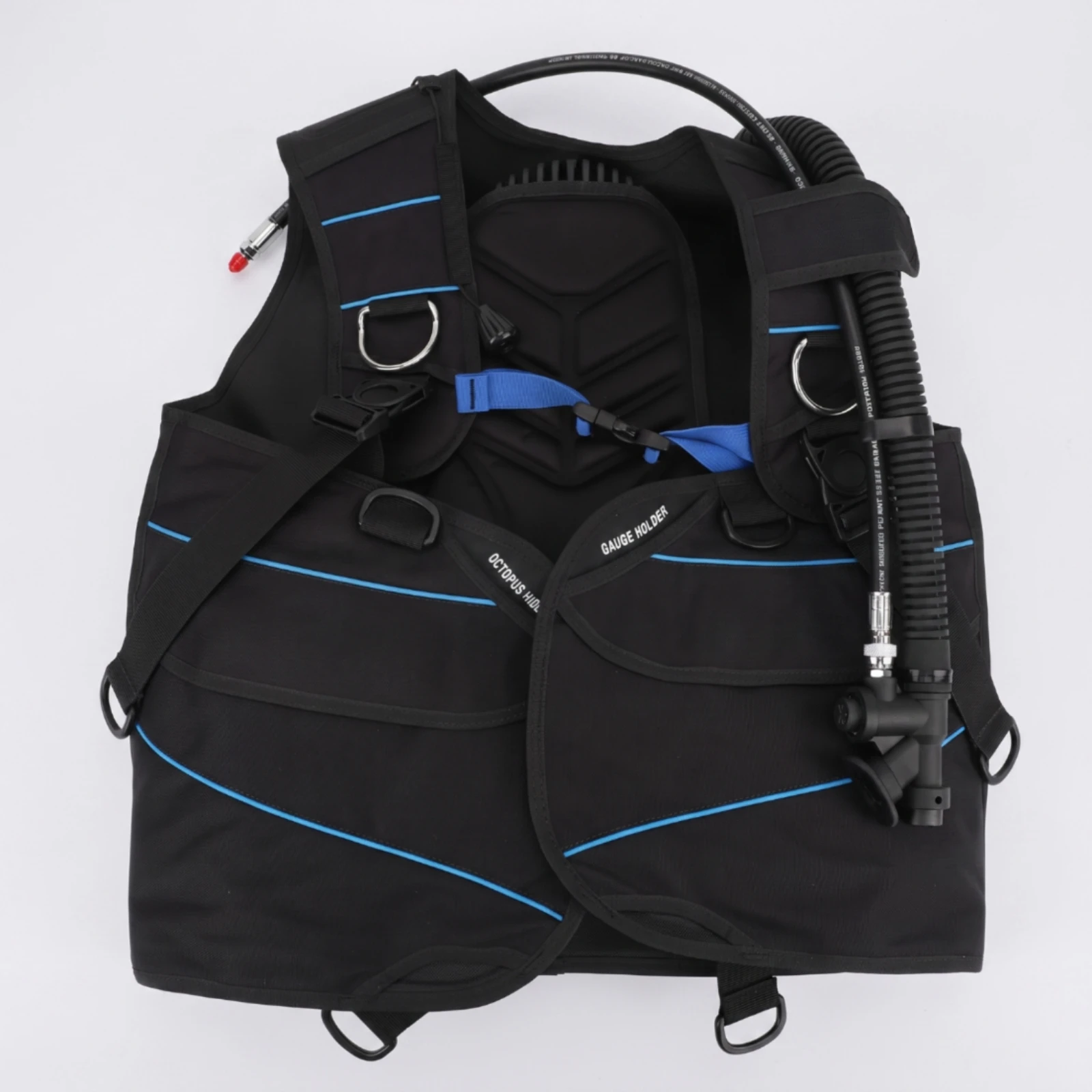 Jacket-Style BCD Comfortable Scuba BCD Diving Vest with D-Rings Easy to Adjust Buoyancy Control Device Reliable