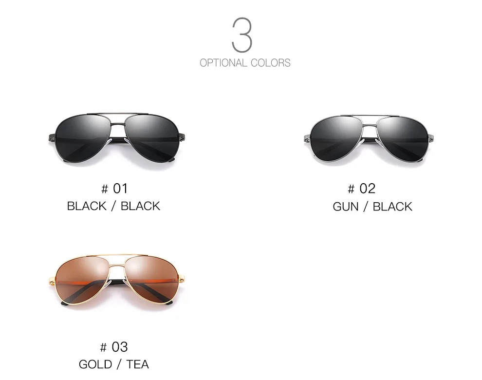 Men polarized sun glasses is aluminum magnesium framed driver driving glasses lens mirror motorcycle running travel