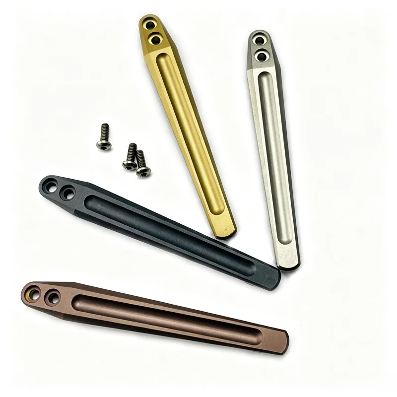 5 Colors CNC Light Alloy Anti-Corrosion Knife Clip Back Clamp for XM18 XM24 Eklipse Track Slicer Pocket Knife Outdoor Fitting