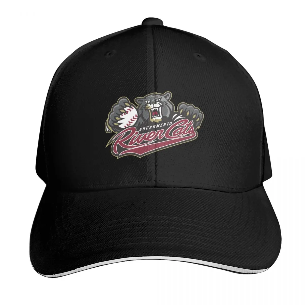 Gorra de béisbol River-Cats más barata, gorra de caballo, sombrero para el sol para niños, gorra de lujo para mujer, ropa de golf de marca de lujo para hombre, ropa de golf para mujer