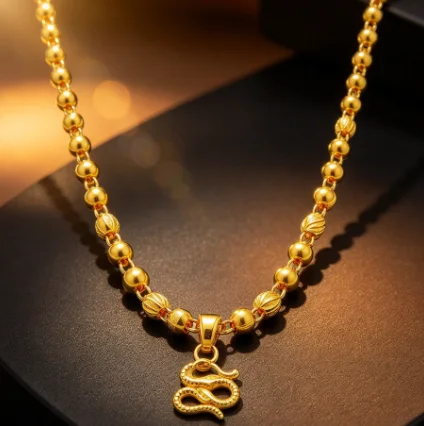 cylindrical double bamboo necklace for men and women solid color  bamboo necklace  je Giving gift for a friend