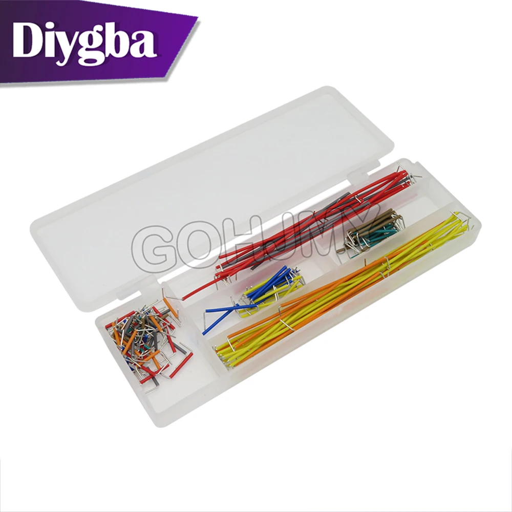 140 Przewody do płytki prototypowej w pudełku Specjalny przewód do płytki prototypowej Przewód łączący do płytki prototypowej DIYGBA