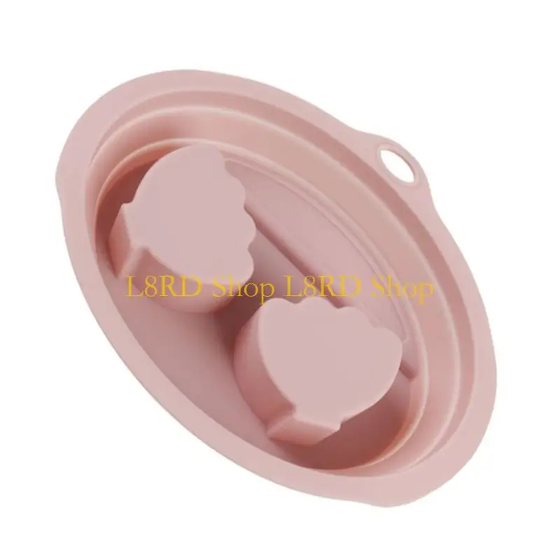 Bassin trempage pour les mains en Silicone, Portable réutilisable, pour soins des ongles à domicile, L8RD