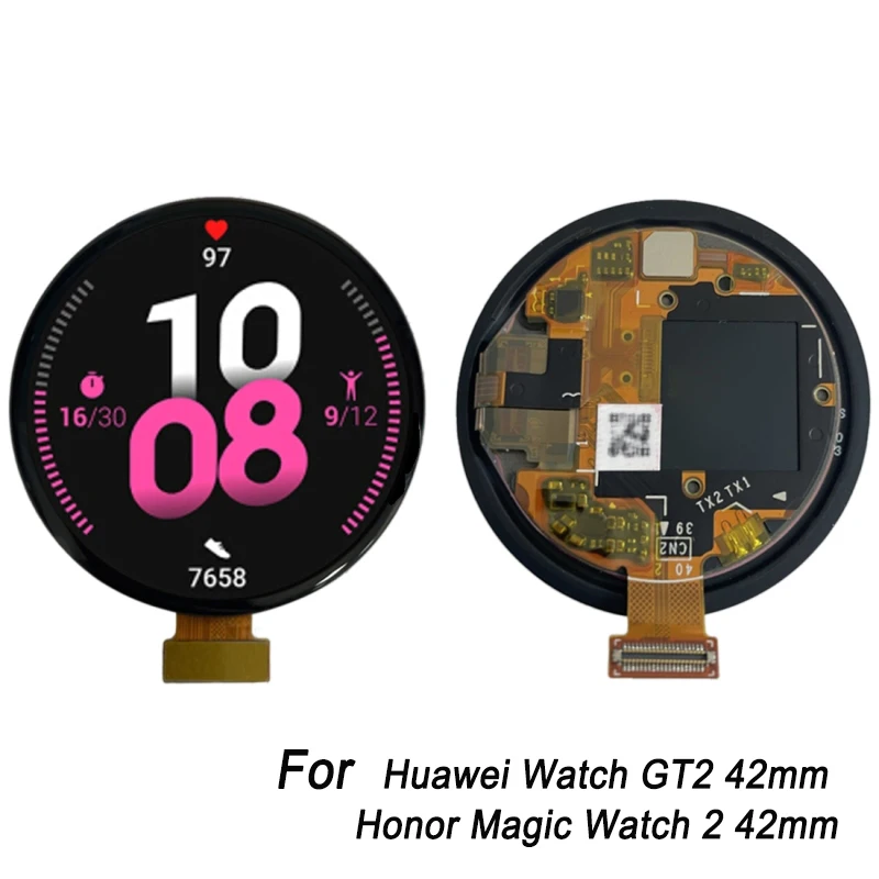 High Quality LCD Screen and Digitizer Full Assembly for Huawei Watch GT2 42mm / Honor Magic Watch 2 42mm/ Huawei Watch GT 2 46mm