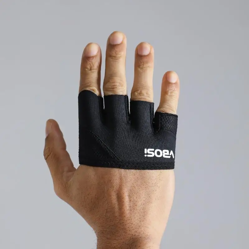 

1 комплект унисекс тренировочных перчаток с четырьмя пальцами — легкие и нескользящие для всех ваших фитнесов, тяжелой атлетики и тренировок.