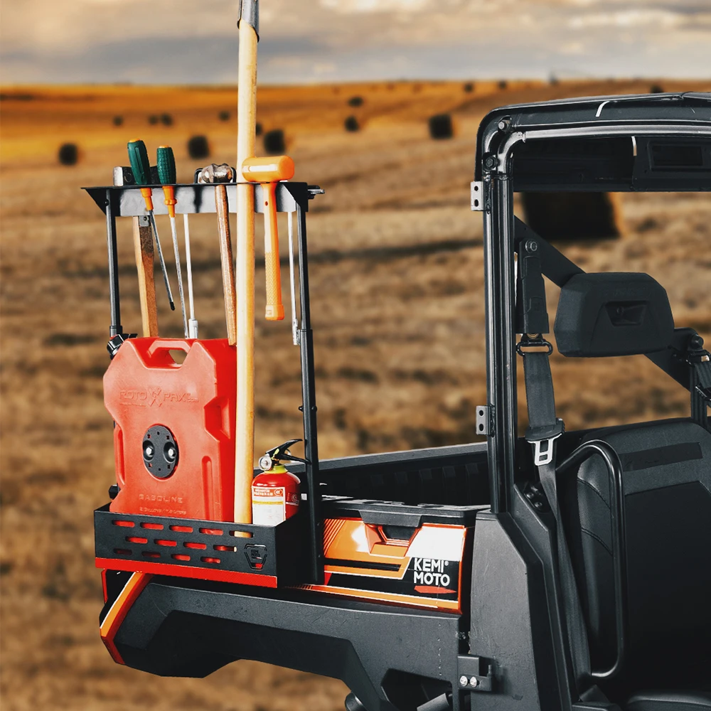 

KEMIMOTO UTV 133 lbs Tool Rack #2881533 Compatible with Polaris Ranger XP 1000 /1000 / XP 900/ 570 2013-2025 Pro XD 2019-2025