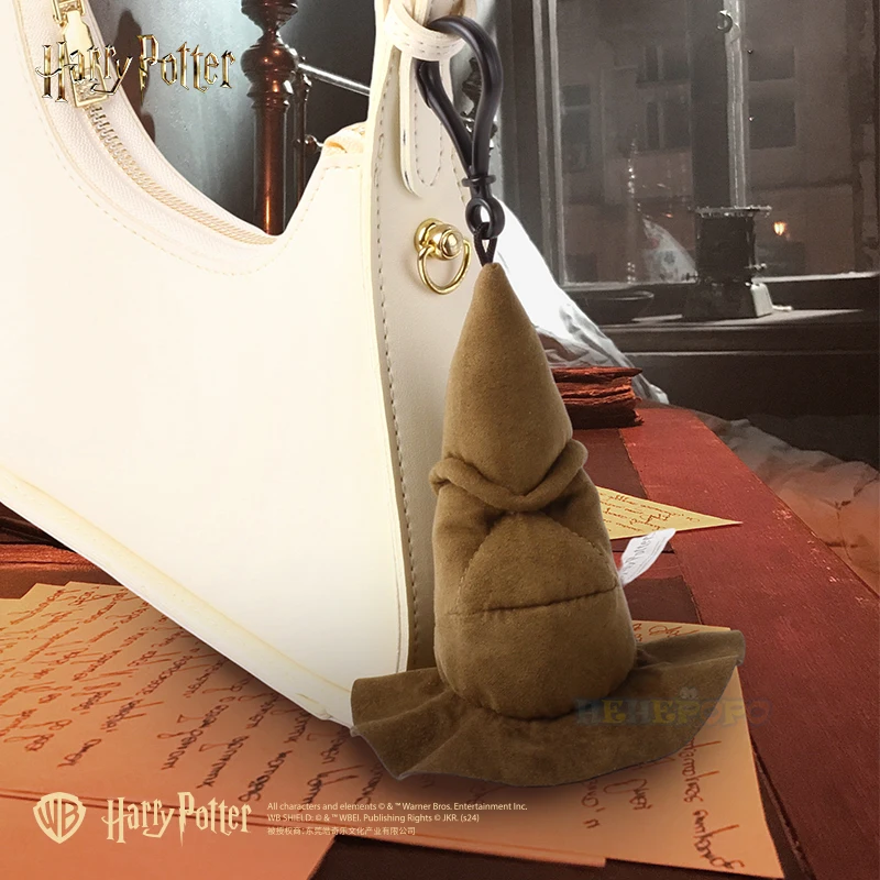 هاري بوتر القطيفة المفاتيح فرز قبعة 10 سم حقيبة معلقة الأصلي تحصيل كيرينغ