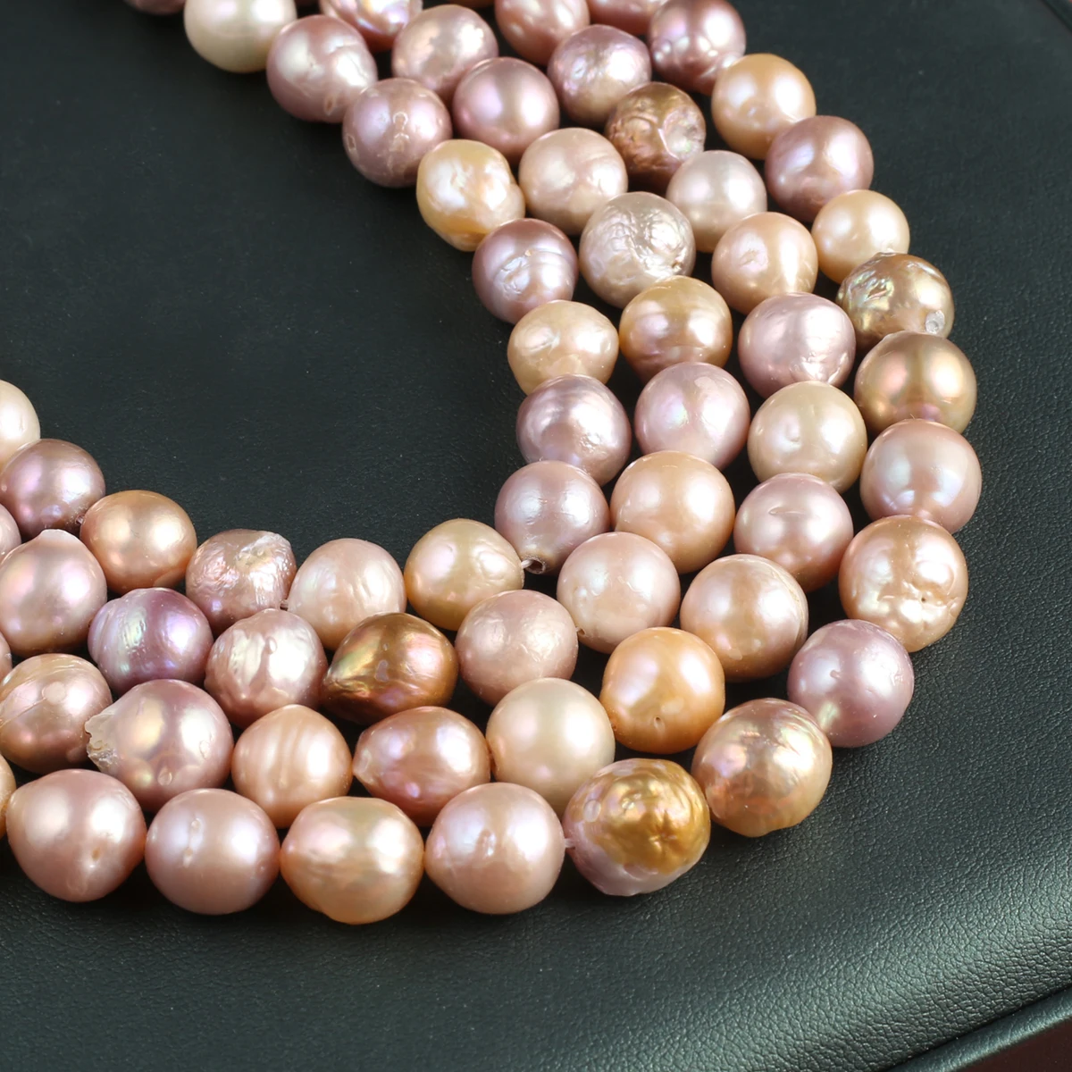 Natural Pearl Coloured Baroque Exquisite Shape Elegant Appearance for DIY Jewelry Making Handmade Bracelet Necklace Length 36cm