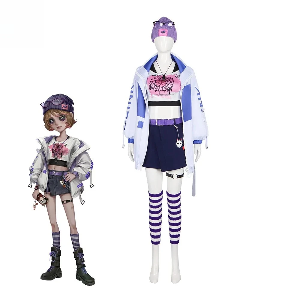 

Identity V BLK Esports Team 2 Mechanic Tracy Cosplay Costume - Game-Inspired Role-Play Outfit | for Cosplay Events/Anime Cos