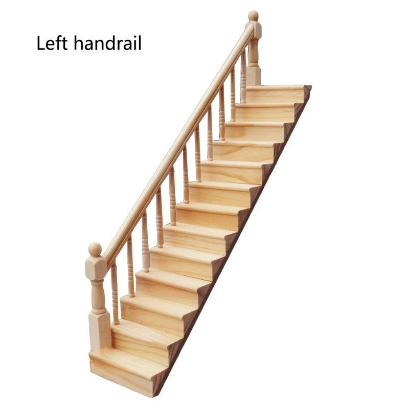 1:12 per accessori per casa delle bambole Mini decorazione per casa delle bambole Scena Corrimano semplice S 15UB