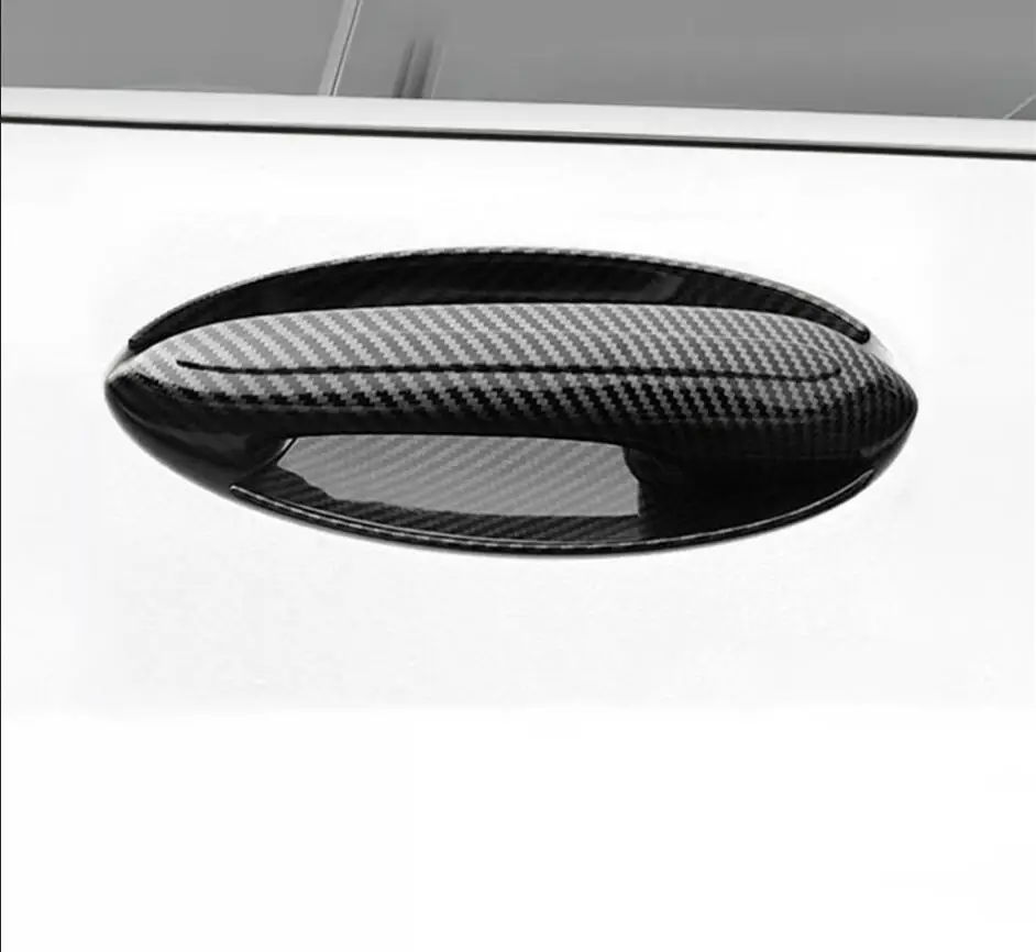 

Carbon/black/chrome For BMW 5 Series G30 2018 2019 2020 2021 Car Door protector Handle Decoration Cover Trim Sticker Car Styling