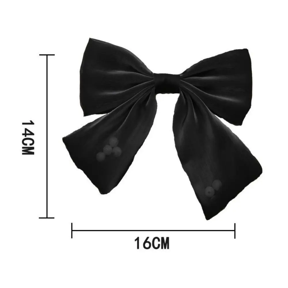 Модная брошь из сплава из органзы с бантом, булавка, белый лацкан, цветок, галстук-бабочка, брошь, воротник, аксессуары