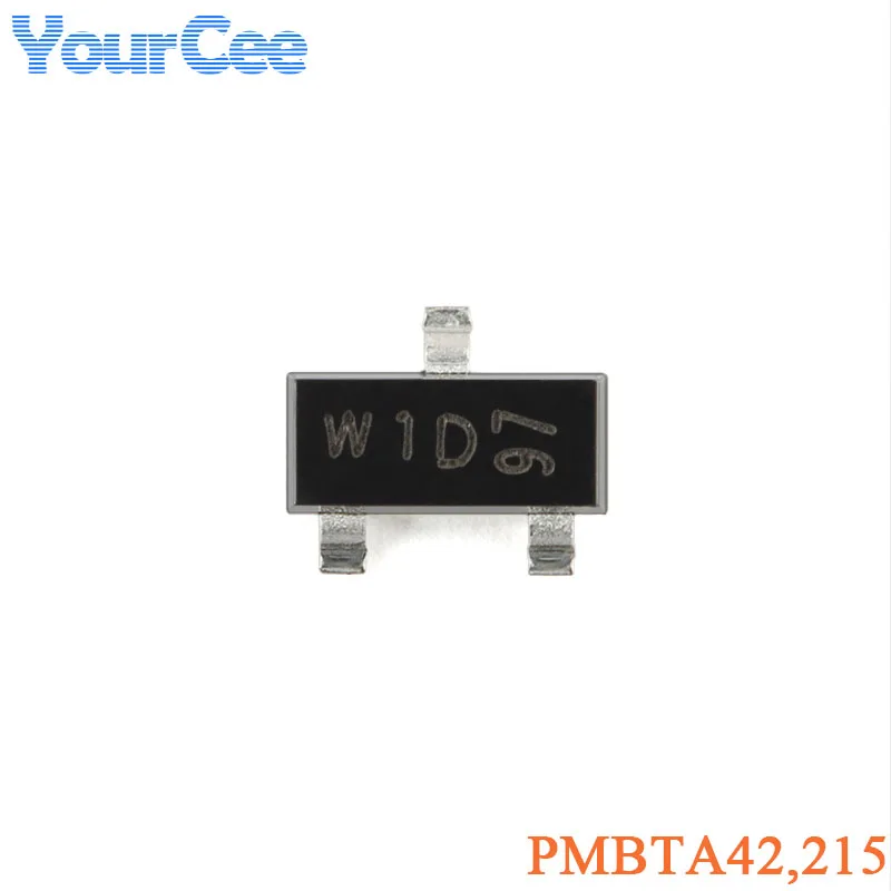 50Pcs/20Pcs 300V 100mA PMBTA42,215 SOT-23-3 NPN High Voltage Transistor Chip PMBTA42