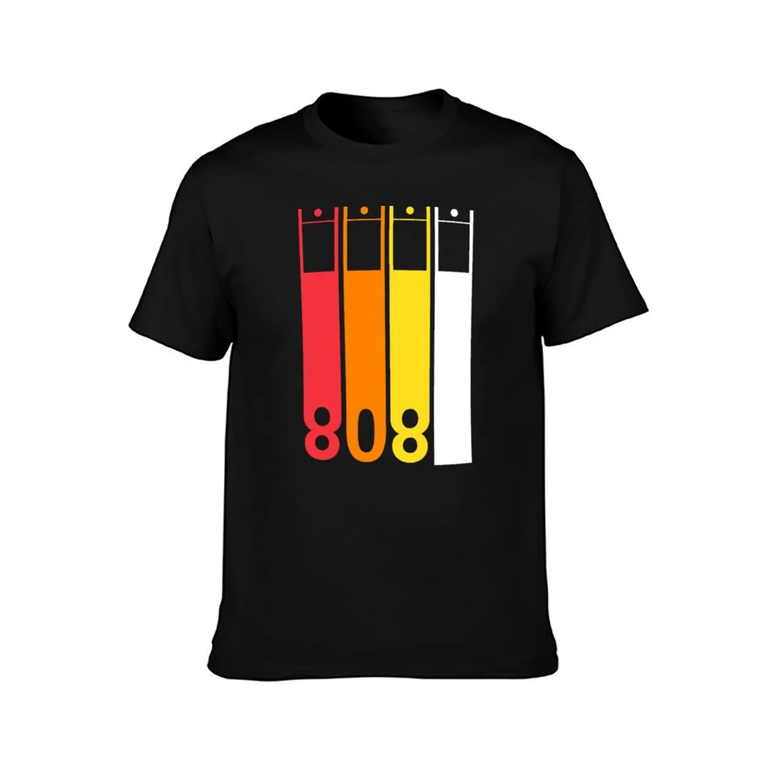 Roland TR 808 Drum Machine T-Shirt, Summer Casual Cotton Tee, Oversized Streetwear Tops, Vintage Graphic Print, Unisex Men Women
