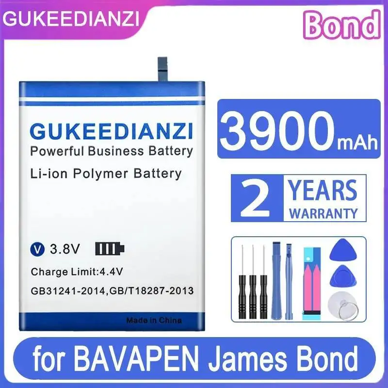 

High Performance 3900Mah For Bavapen James Bond Mobile Phone Battery