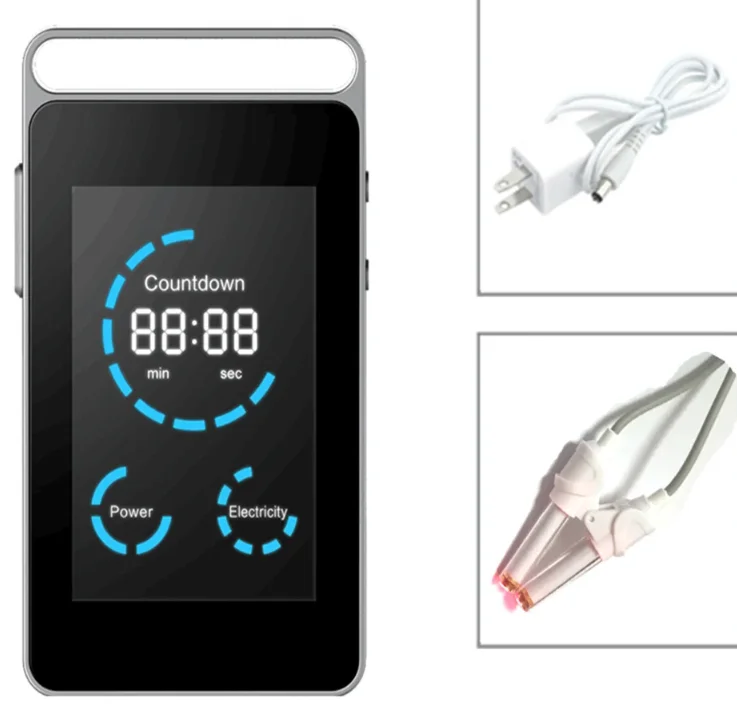 

Nose Nasal Laser Nose Clip for The Early Symptoms of Parkinson 650nm Infrared Laser Physical Therapy Device