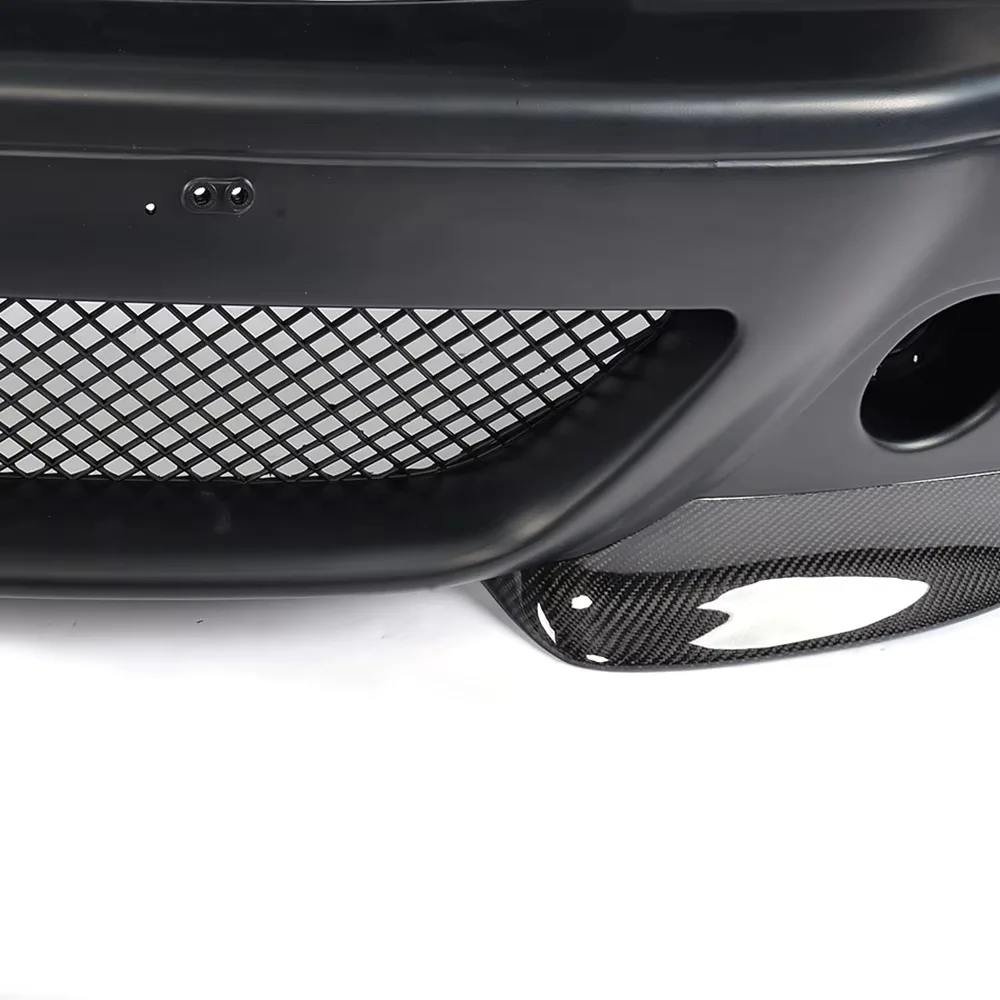 E46 M3 Front Bumper With Carbon Splitters for BMW E46 M3 Base Coupe 2-Door 01-06 view 6