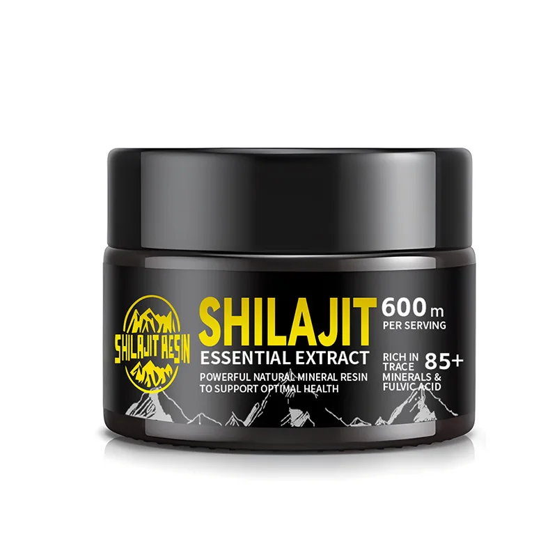 

Shilajit pur de l'Himalaya, pâte de résine douce Fulizhi, Fulvic 85 + Minorganisateur