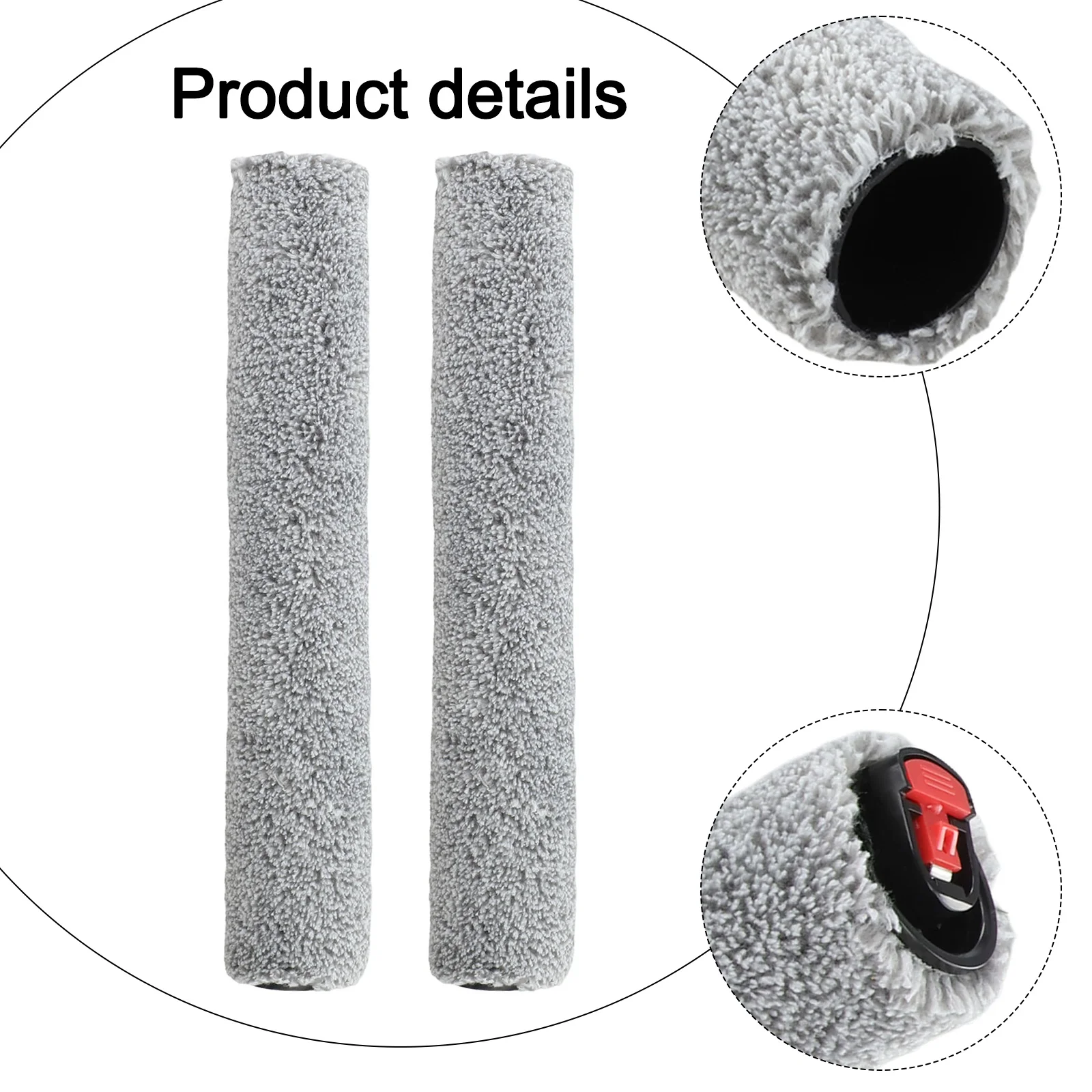 Washable Roller Mop Brush Compatible with For Eufy For Omni for e25 and for e28 Robot Vacuum Cleaner Effective Debris Pickup