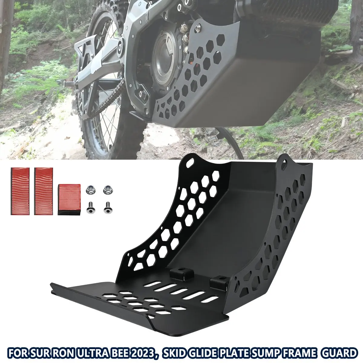 

Мотоциклетные противоскользящие пластины, защитные колпачки для картера, нижние крышки двигателя, защита деталей для Sur-Ron Ultra Bee 2023 2024 2025