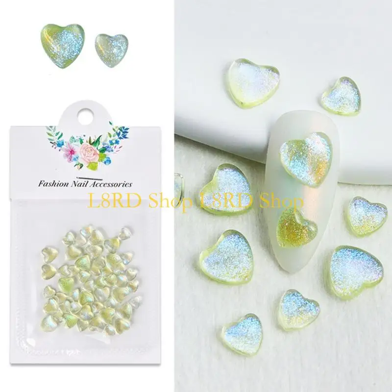 L8RD UNIL ART Stromestonos cristais unhas claras, gemas unhas para manicure unhas art decor